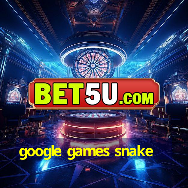 google games snake